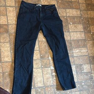 Dark Blue Denim Jeans